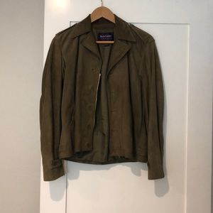Ralph Lauren Purple Label Suede Jacket